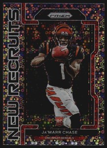 2021 Panini Prizm New Recruits Prizms No Huddle #7 Ja'Marr Chase