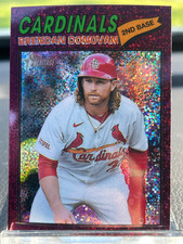 Brendan Donovan - 2026 Topps Heritage - Burgundy Sparkle - St. Louis Cardinals