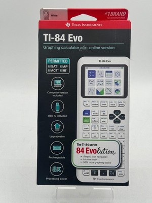 New Texas Instruments TI-84 Evo Graphing Calculator SEALED