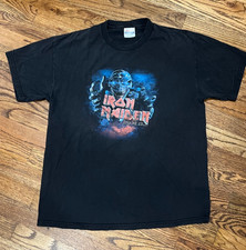 Vintage original Iron Maiden Give Me Ed 2003 Tour Shirt Size LARGE