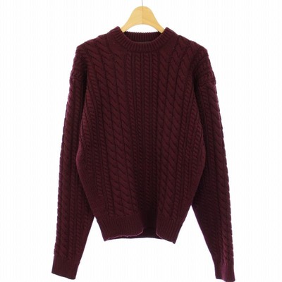 ニット/セーター PRADA - PRADA knit tops. PRADA tops Knit Sweater Cable Knit Long Sleeve Crew Neck