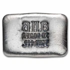 2 oz Hand Poured Silver Bar - Black Hand Bullion