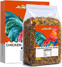 35 Oz Chicken Nesting Coop Boxes Pads Herbs Natural Roost Poultry House Incubato