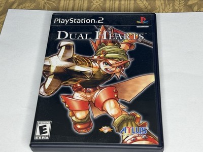 ATLUS Dual Hearts Sony PlayStation 2 NTSC-U/C E Action RPG 2002 CIB Manual