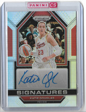 2023 Panini Prizm WNBA Signatures Silver #SG-KDG Katie Douglas Indiana Fever