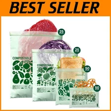 Leak-Resistant Food Storage Bags - Variety Pack