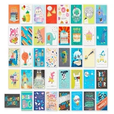 Lot of 30 American Greetings Birthday Cards + 30 Envelopes. FREE SHIPPING
