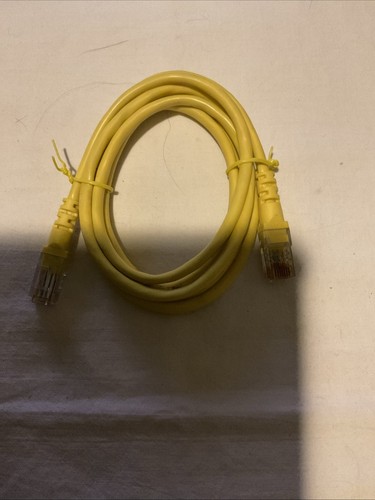 Ethernet cable Yellow. See Description - Picture 2 of 2
