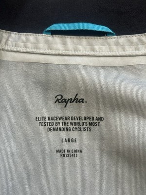 Rapha Pro Team Race Cape - Men's Large (Blue) Waterproof Rain