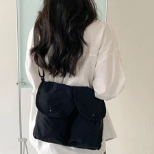 Messenger Bag Spacious Compartments Adjustable Strap For Men And Women