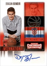2016-17 Panini Contenders Draft Picks #190 Dragan Bender Auto - BSK