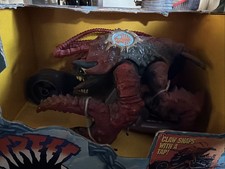 Mattel Street Sharks Slobster Zooki Motorcycle Action Figure 1995 Boxed