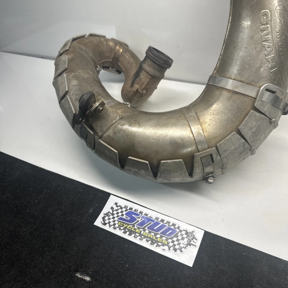 Tubo de escape KTM 300XC 2012 FMF Racing Gnarly con protector Foto 2 de 4