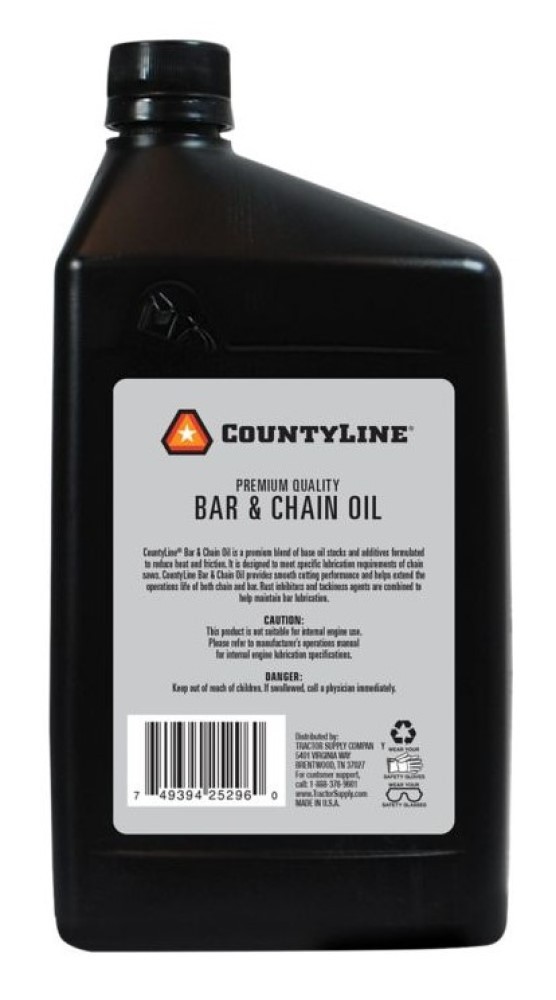 CountyLine T4469280 Chainsaw Bar and Chain Oil 1 qt. | eBay
