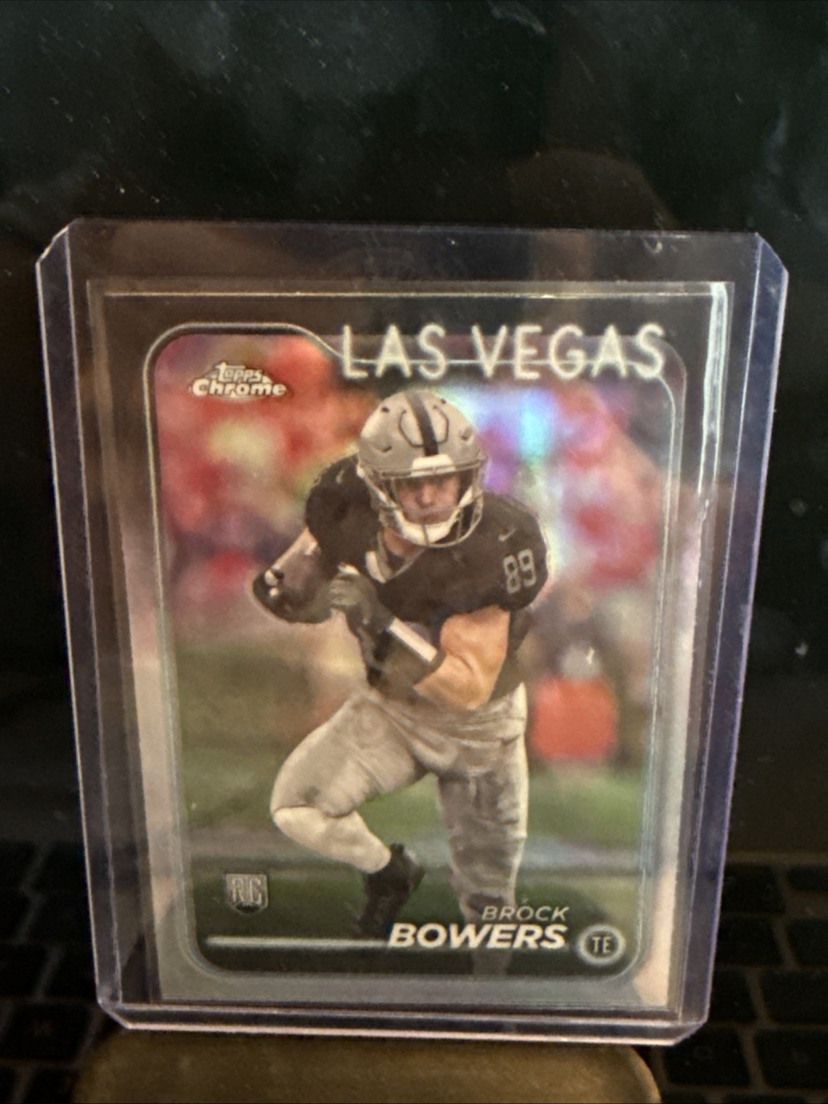 2024 Topps Chrome - Rookies Brock Bowers #207 Refractor (RC)