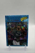 2026 Topps Heritage - Otto Lopez #345 Chrome Light Blue Sparkle Refractor