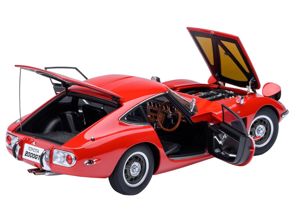 1967 TOYOTA 2000GT RHD RED 1/18 MODEL CAR BY AUTOART 79547 | eBay