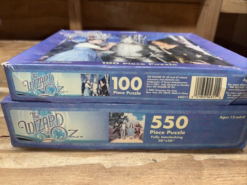 El Mago de Oz Pressman 550 Piezas y 100 Piezas Puzzle Lote de 2 Envío Rápido - Imagen 6 de 9