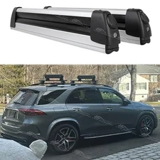 For Mercedes Benz GLE350 V167 31.5" Ski Snowboard Carriers Roof Rack Cross Bars