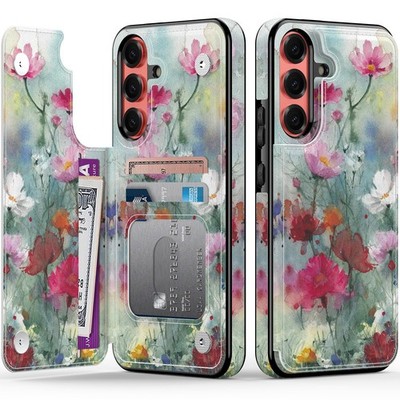 Funmiko For Samsung Galaxy S25 Plus Wallet Case Card Holder Rfid-Blocking