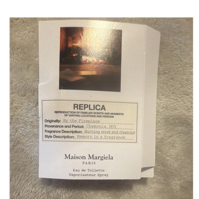 Maison Margiela By the Fireplace Eau de Toilette Spray Sample Size 1.2ml