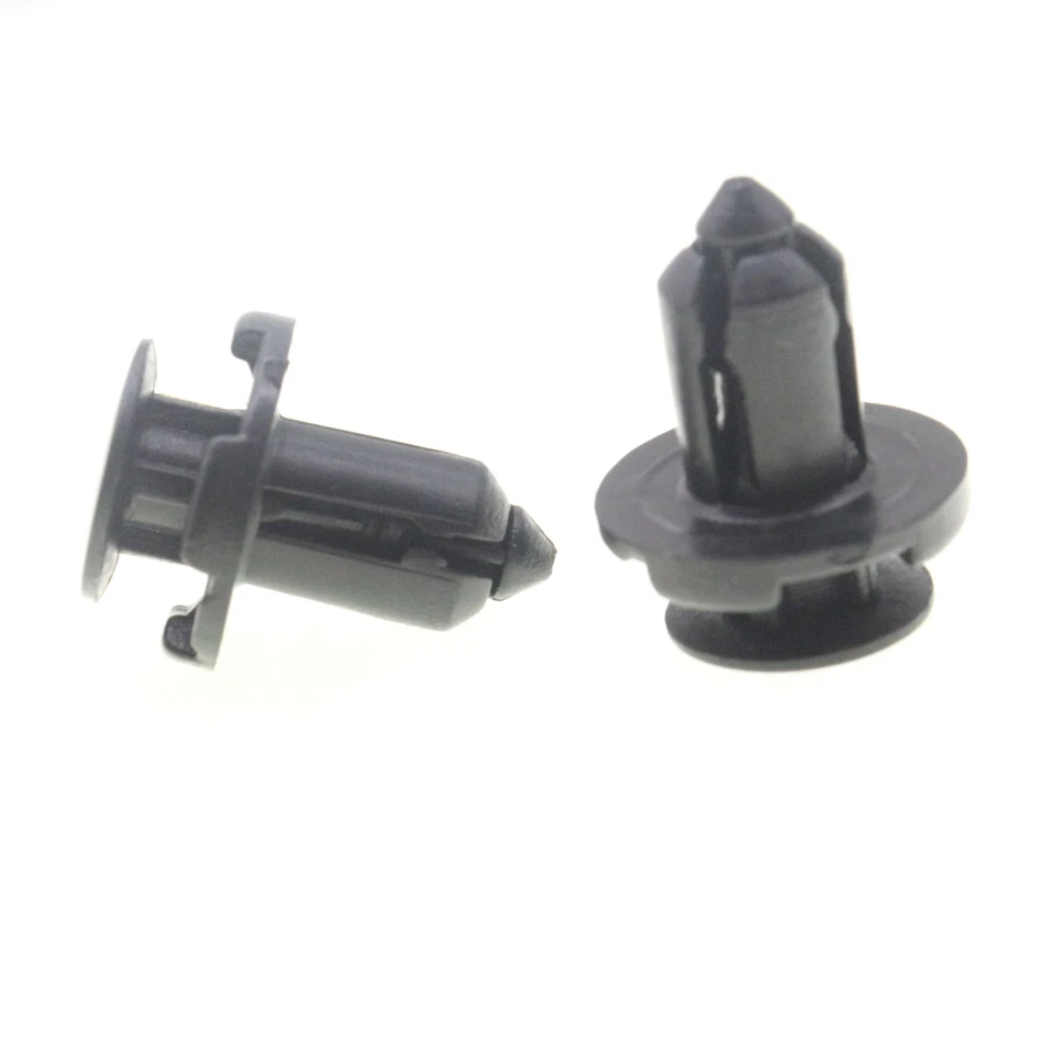 Retenedor de cubierta de parachoques de 100 piezas clip de empuje para Mitsubishi Chrysler Dodge MR200300 Foto 4 de 4