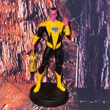 Eaglemoss 2009 DC Comics Sinestro Die-Cast Collectible Statue Figurine