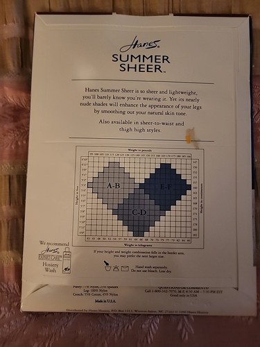Hanes Sommer transparente Overknee Strümpfe kaum da Gr. AB - Bild 2 von 2