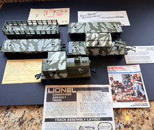 027 Gauge Lionel Commando Assault Train-Loco  Cars-1983-Tested