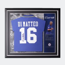 Chelsea Di Matteo 2000 - Signed Framed Shirt