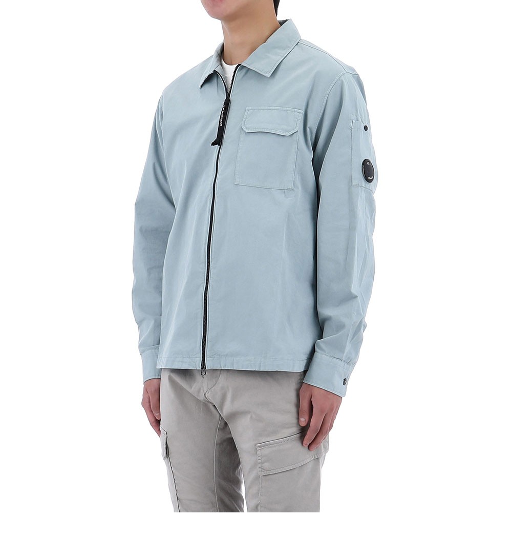 CP Company Lens Patch Zip-Up Shirt Jacket 152102879 thumbnail 6