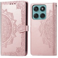 Imoshion Mandala KlapphüLle Motorola Moto G57 Power - Rosé Gold
