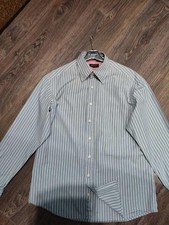 Men Gant shirt grey cotton 36/S/44 7YRH