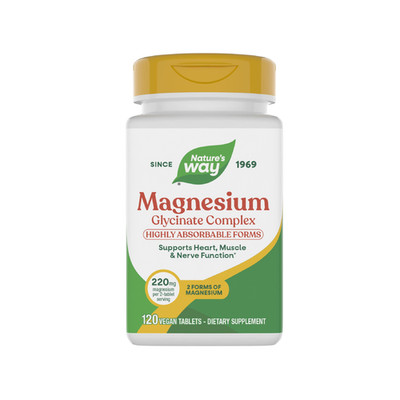 Nature'S Way Natures Way Magnesium Glycinate Complex Supports Heart Muscle