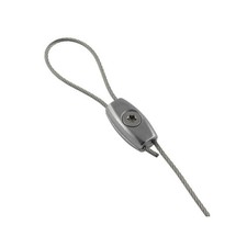 Serre Câble Pour Cable 2mm inox En Forme d' oeuf plat inox A4