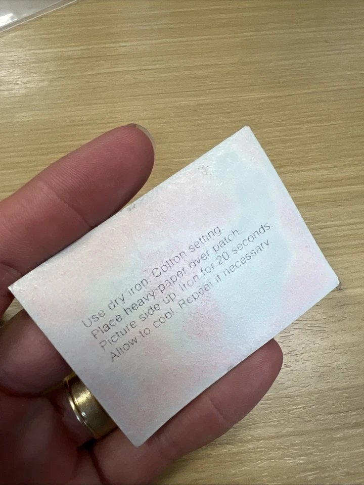 Tela de fieltro parche planchado Incredible Hulk 1979 vintage Foto 3 de 3