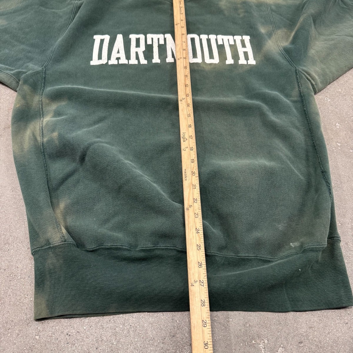 Vintage Champion Reverse Weave Dartmouth Sweatshirt Mens 2XL Faded