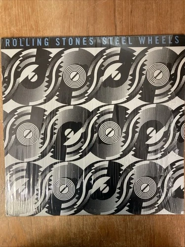 The Rolling Stones Vinyl LP  Steel Wheels 1989 *in Shrink* OC 45333 NM/VG+