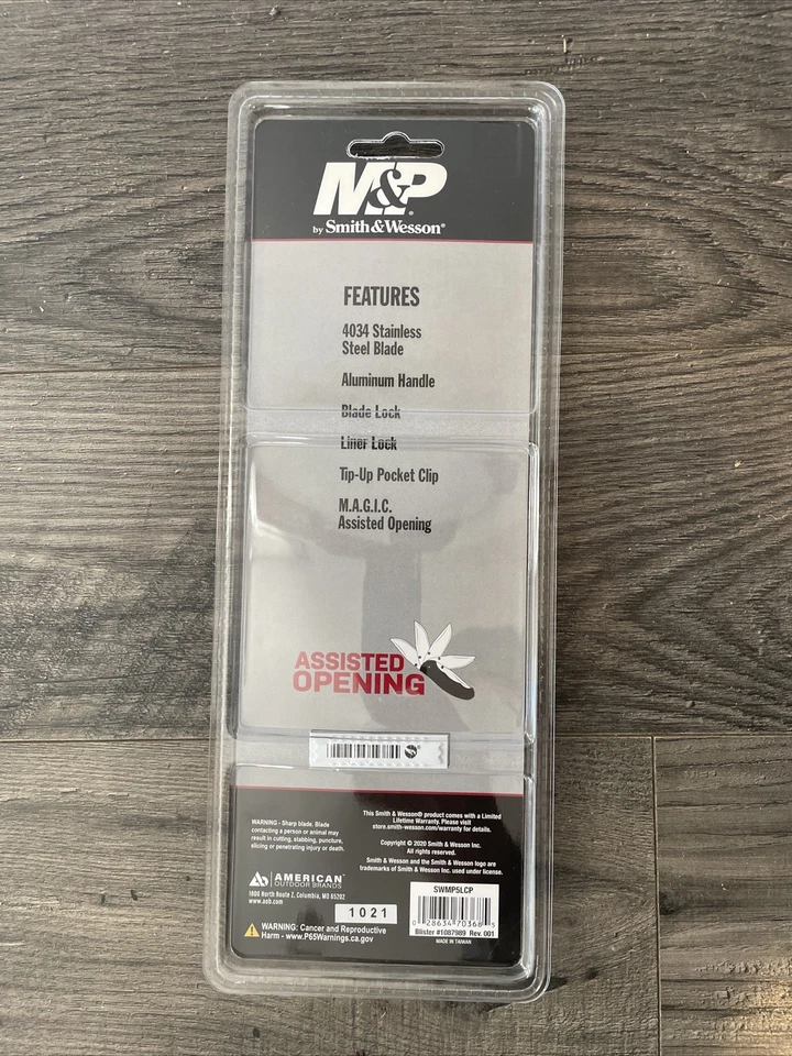 Smith & Wesson SWATLBS Grande S.W.A.T. M.A.G.I.C. Bloqueo de revestimiento de apertura asistida Foto 2 de 2