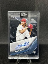 2023 Topps Chrome Black  Bailey Falter #CBA-BF Chrome Base Autograph