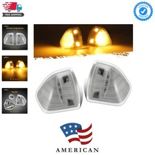 Led Side Mirror Turn Signal Light Left And Right Lamps Tow Light Clear Cover ... Led Side Mirror Turn Signal Light Left And Right Lamps Tow Light Clear Cover ...