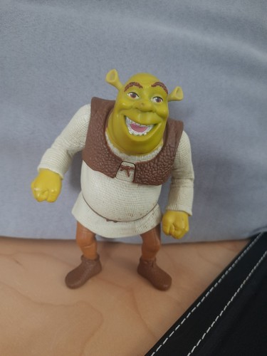SHREK Figur von MC Donalds, 2007, beweglich, mit Funktion, 15cm hoch