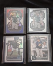 (4) Rc CAL RALEIGH Prizm OPTIC Holo Rookies Mariners