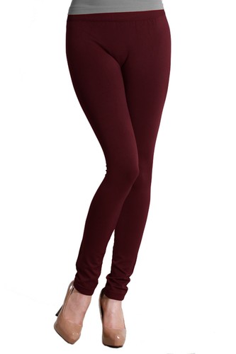 NIKIBIKI Womens Full Length Long Seamless Smooth Leggings REG & PLUS - Picture 9 of 12