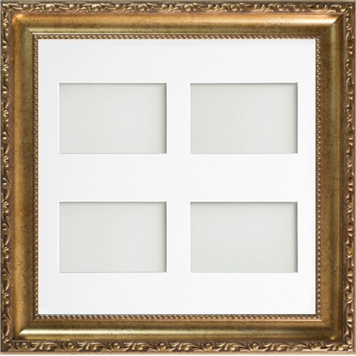 Multi Aperture Collage Picture Photo Frames Black White Bronze Cream or Gold - Picture 46 of 71