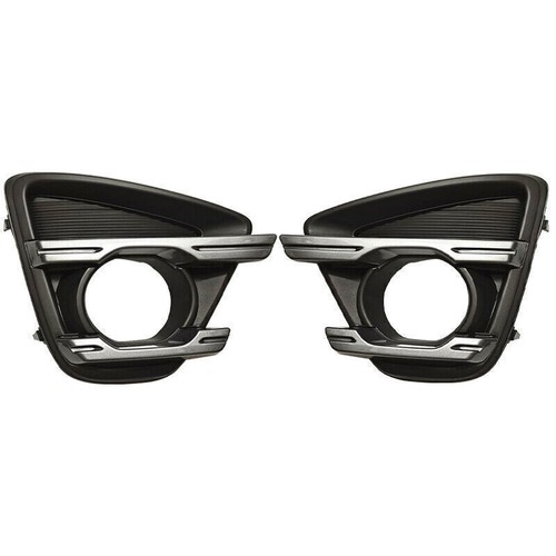 For Mazda CX-5 2013-2016 Pair Front Bumper Bezels Fog Light Cover Frame replace - Picture 7 of 8