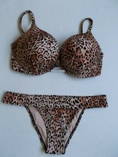 NEW VICTORIA'S SECRET BALI BOMBSHELL ADD-2-CUPS PELOSA BRAZILIAN BIKINI 38D/L