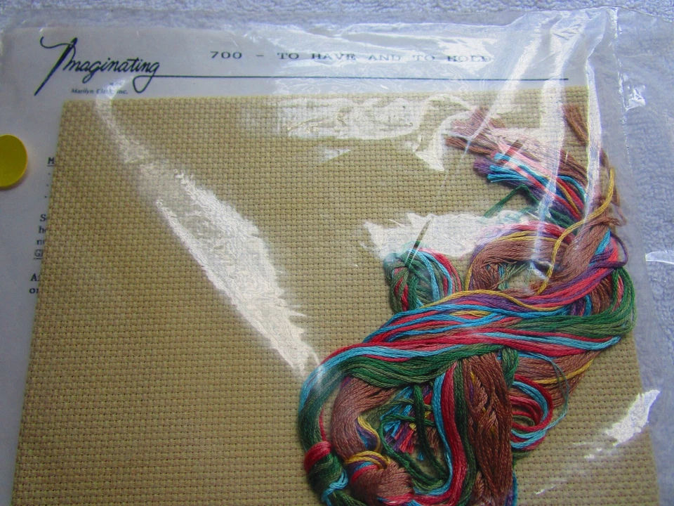 TO HAVE AND TO HOLD Counted Cross Stitch Kit #700 (Imaginating) FREE SHIPPING - Image 2 of 2