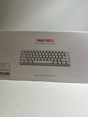 Anne Pro 2 Mechanical Keyboard Arrow Keys on up to 8 Hours Extended Battery Life