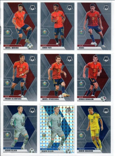 COMPLETE YOUR SET - Panini 2021 Mosaic UEFA Euro Soccer Trading Card - Pick List - 第 200/240 張圖片